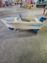 Dolphin Boat Pedal Car