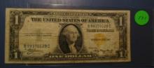1935-A $1.00 AFRICA SILVER CERTIFICATE NOTE FINE