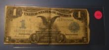 1899 $1.00 BLACK EAGLE SILVER CDERTIFICATE NOTE