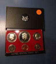 1976-S PROOF SET (BROKEN CASE)