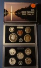 2020-S SILVER PROOF SET W/REVERSE PROOF NICKEL