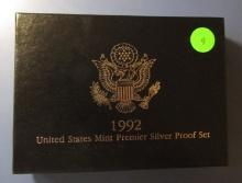 1992-S PREMIER SILVER PROOF SET