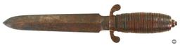 Civil War Confederate Pike Head Dagger