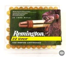 1 Box of Remington .22lr "Viper" ammunition. - 100 rds