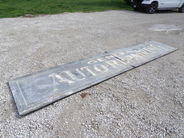 General Auto Repairing Sign - Early