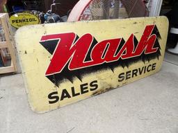 Nash Sales Service Sign