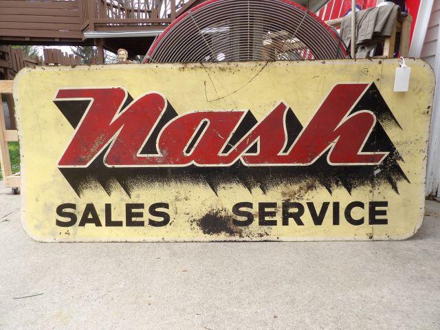 Nash Sales Service Sign