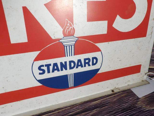 Atlas Tires Standard Service Rack Sign
