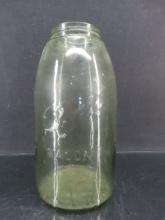 Lime Green Half gal Ball Mason Fruit Jar