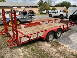 2016 BETTER BUILT TRAILERS, INC UTILITY TRAILER 7'X18' VIN: 4MNFB1821G1000462