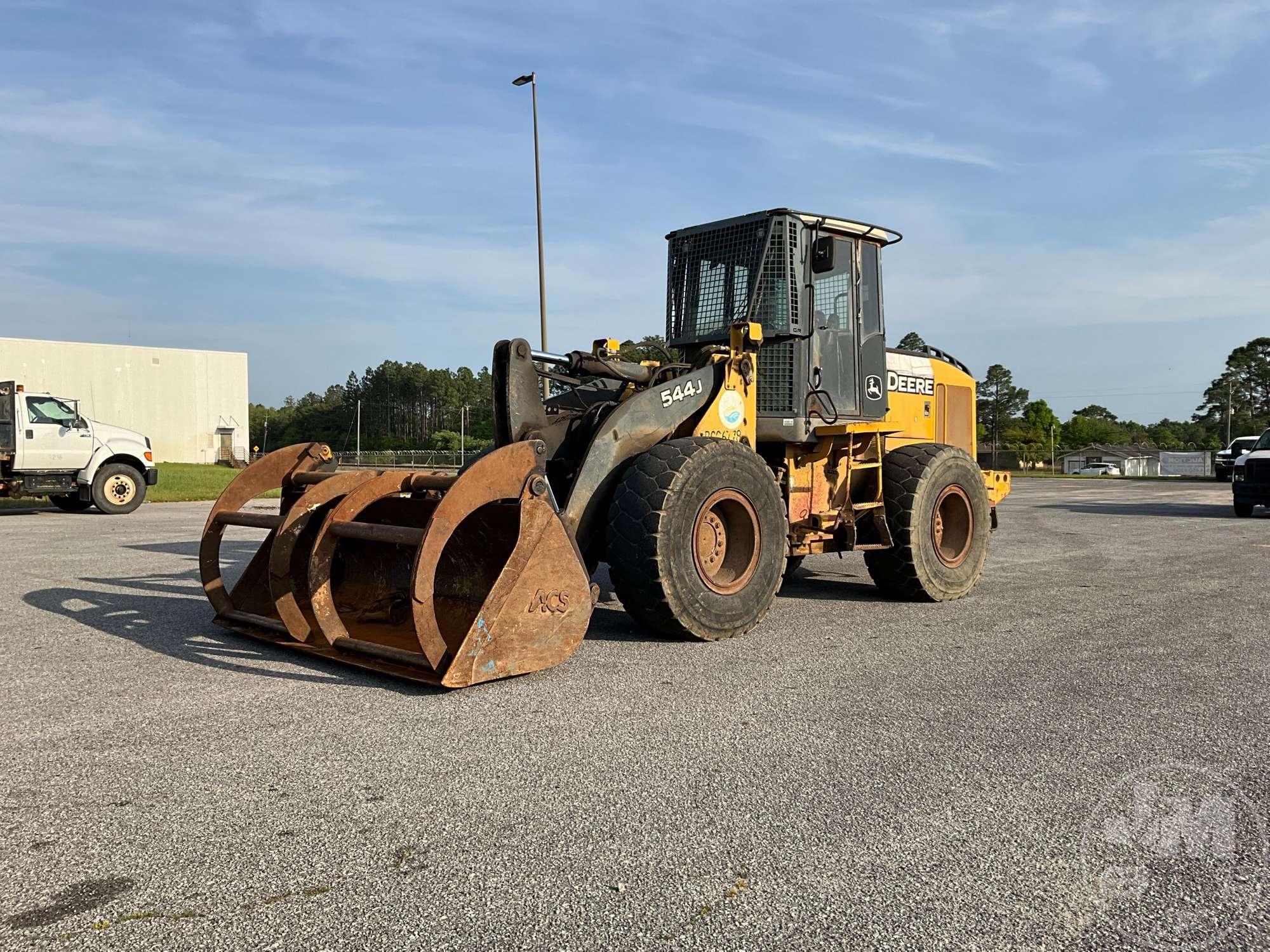 DEERE 544J WHEEL LOADER SN: DW544JZ614973