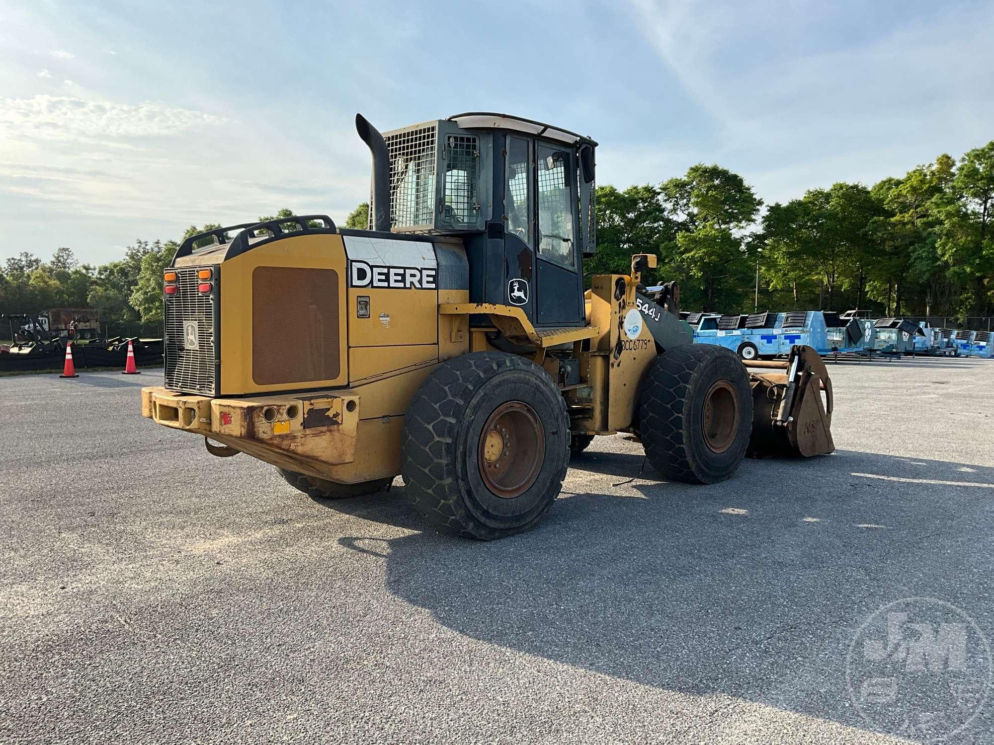 DEERE 544J WHEEL LOADER SN: DW544JZ614973