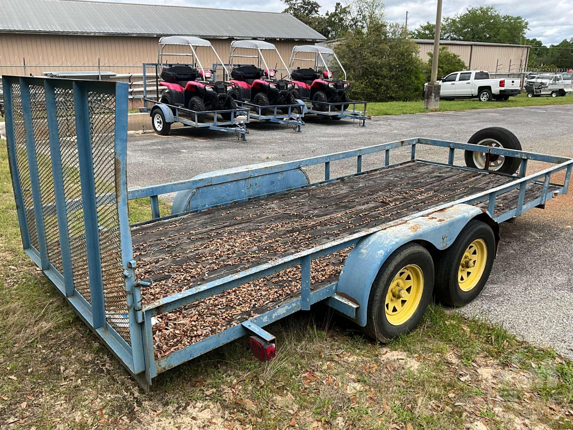 UTILITY TRAILER 6'6"X16'