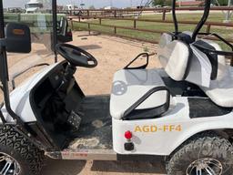 UNUSED 2024 AGD AGD-FF4 4 SEAT ELECTRIC GOLF CART MAET2024031111