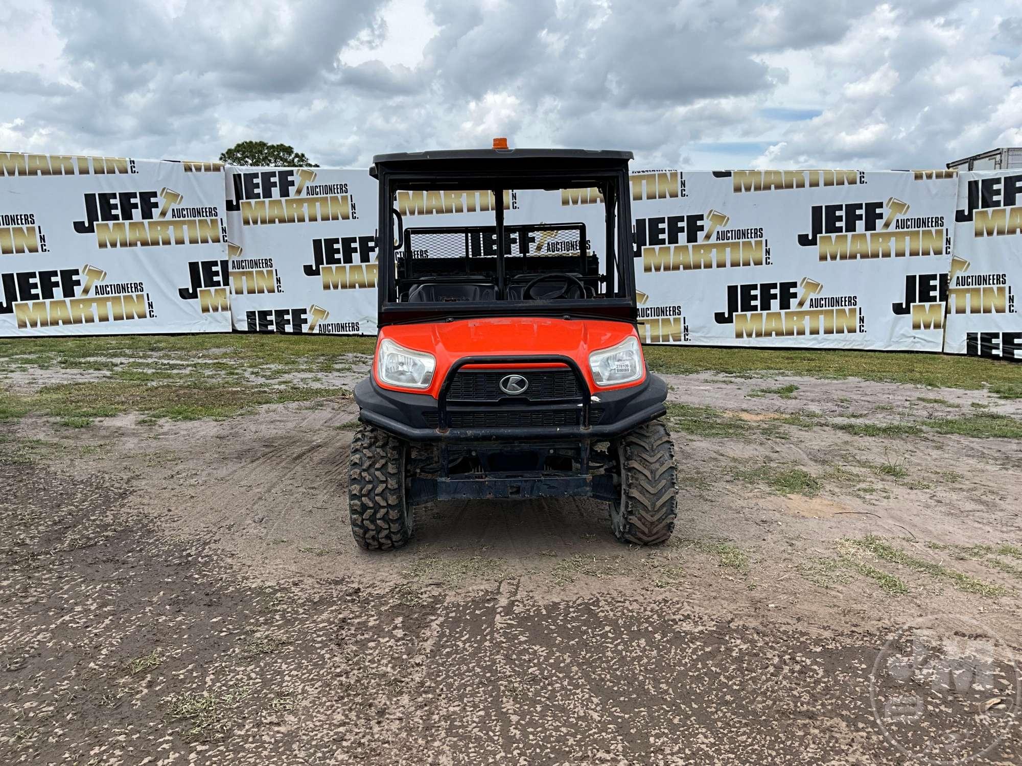 2019 KUBOTA RTV-X1140W-H SN: A5KD2GDBKKG032338