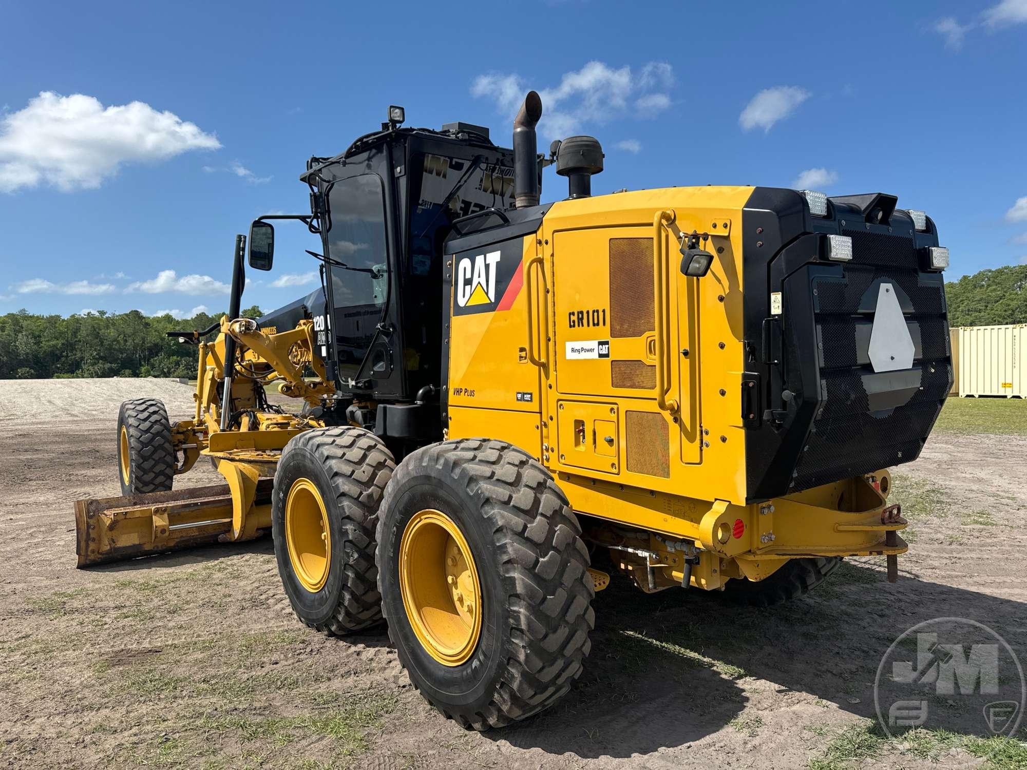 2015 CATERPILLAR 120M2 MOTORGRADER VHP MODEL SN: CAT0120MHM9H00335