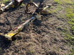 HOMEMADE DOUBLE BALER HITCH, 1000 PTO, REDUCO GEARBOX