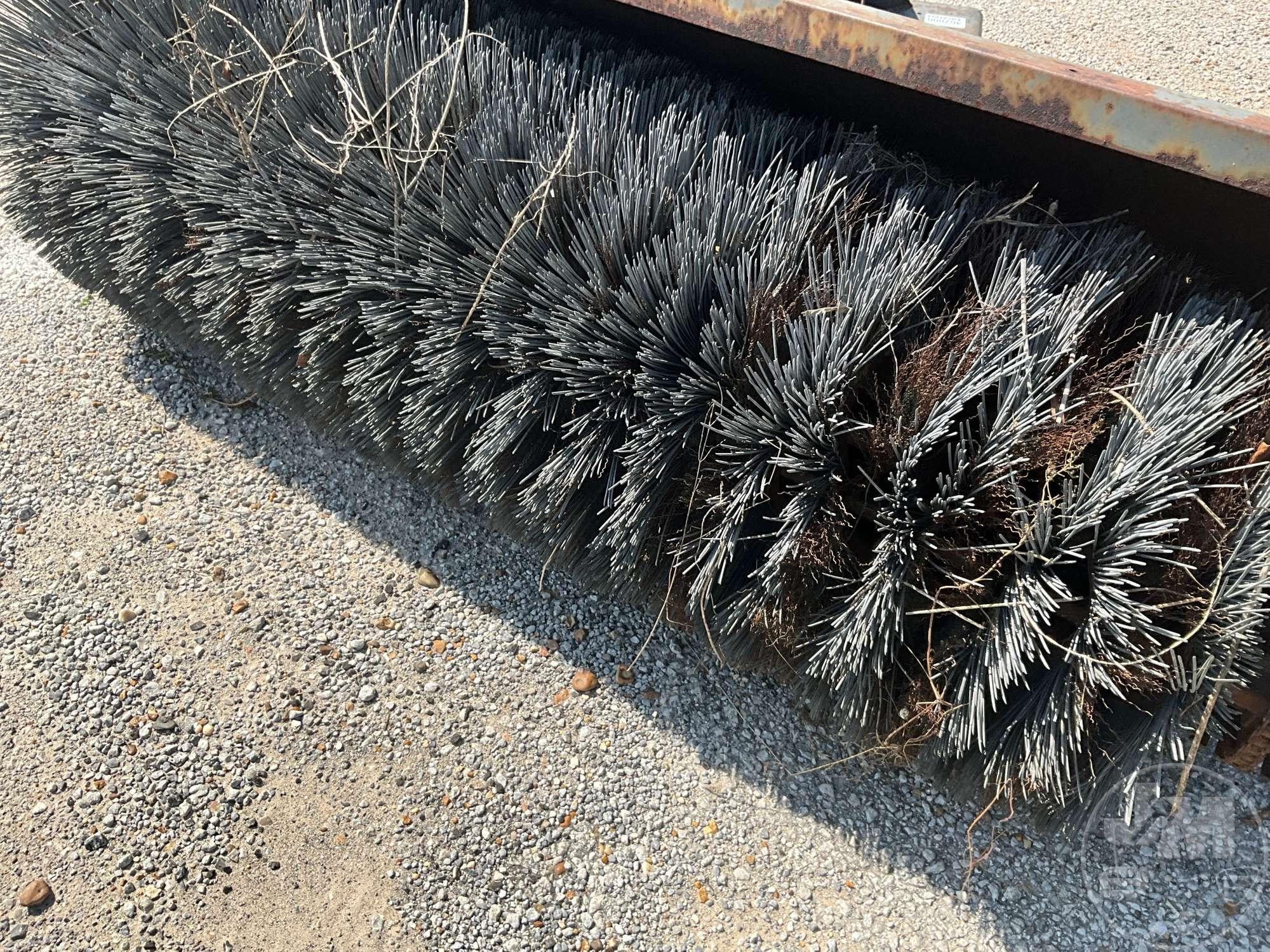 BROOM CONNECTS TO A TRACTOR