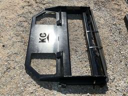 45" SKID STEER FORK FRAME V2 WITH 42" FORKS