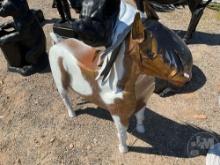 PONY YARD STATUE, APPROX 3’...... H, APPROX 3’...... L