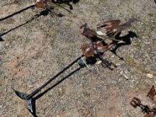 ROOSTER METAL WEATHERVANE, APPROX 4’...... H