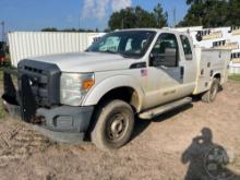 2015 FORD F-250 4X4 UTILITY TRUCK VIN: 1FD7X2B64FEB07700