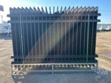 10FT X 7FT GALVANIZED STEEL FENCE QTY (30)