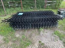 UNUSED 2024 EINGP F10 10 FT WROUGHT IRON SITE FENCE