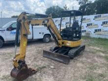 2018 CATERPILLAR 303E MINI EXCAVATOR SN: HHM03422