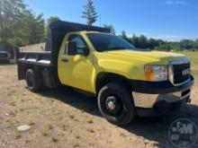 2011 GMC SIERRA SINGLE AXLE DUMP TRUCK VIN: 1GD322CL5BF150707