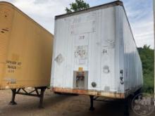 1986 STRICK COMMERCIAL TRAILER 48'X102" VAN TRAILER VIN: 1S12E9489GD279539