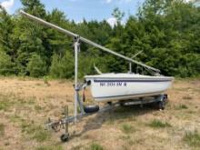 CATALINA 14.2 VIN CPSD5335FG06 SAIL BOAT