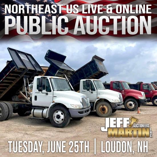 NORTHEAST US LIVE & ONLINE PUBLIC AUCTION