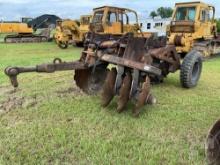 8’...... ROME FORESTRY BEDDING PLOW W/ CHOPPER ROLLER, 6 DISCS,