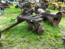 8’...... FORESTRY BEDDING PLOW, 6 DISCS, PULL TYPE