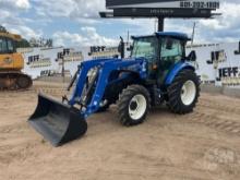 NEW HOLLAND WORKMASTER 105 TRACTOR W/LOADER SN: NH1621564
