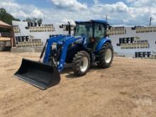 NEW HOLLAND WORKMASTER 105 TRACTOR W/LOADER SN: NH1621595
