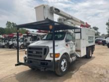 2015 FORD F-750 S/A BUCKET TRUCK TEREX HI-RANGER XT 55 VIN: 3FRNF7FB7FV679419