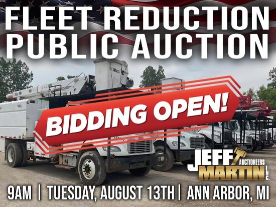 FLEET REDUCTION PUBLIC AUCTION