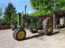 1936 John Deere A Unstyled Tractor