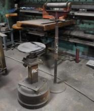 Round Table and Material Stand