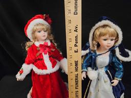 Pair of Collectible Dolls