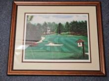 HAND SIGNED AND NUMBERED Artist- GRIFF No. 4 PINEHURST