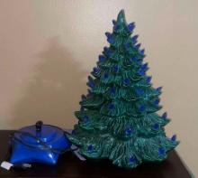 Beautiful Very Large Ceramic Christmas Tree, tested