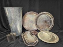 METALS GROUPING including Silverplate, Galvanized