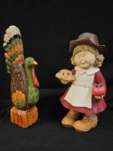 HOLIDAY THANKSGIVING DECOR pair