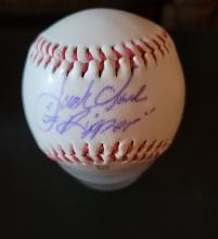 Jack Clark San Francisco Giants Autographed & Inscribed Rawlings Baseball JSA W coa