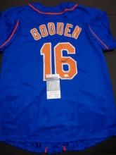 Dwight Gooden New York Mets Autographed Custom Baseball Jersey JSA w coa