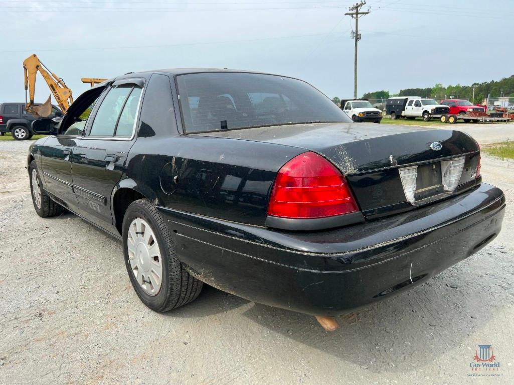 2009 Ford Crown Victoria Passenger Car, VIN # 2FAHP71V19X102185