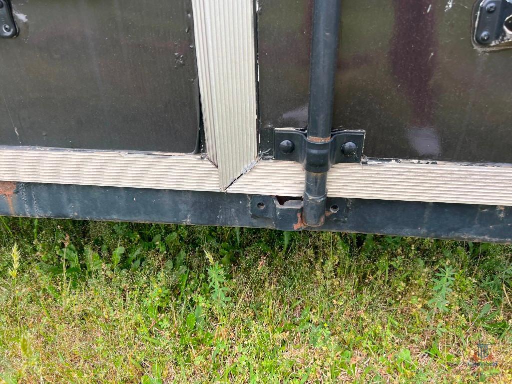 12'x6' ENCLOSED TRAILER**NO TITLE, INVOICE ONLY**